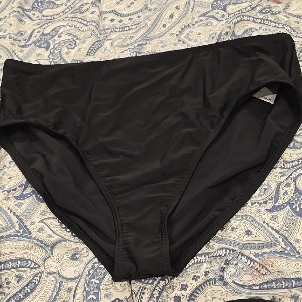 ☀️4 for $25☀️ Lands' End Black Bikini Bottoms